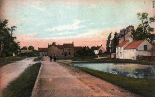 Tudhoe village pond was filled in during the First World War which prevented the ghostly blackhorse from rising out of it to foretell a death.