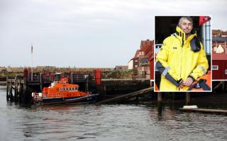 Lifeboatman Jonathan Marr has been volunteering for the Whitby lifeboat in North Yorkshire for more than 25 years