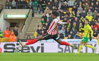 Luis Hemir made his second start of the season in Sunderland's weekend defeat to Norwich City