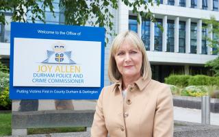 Joy Allen, Labour candidate and current Durham Police and Crime Commissioner.