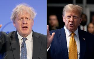 Boris Johnson has taken to the Daily Mail to share his opinion of Donald Trump's guilty verdict.