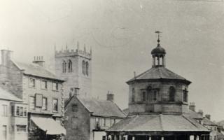 Barclays bank on the corner of Market Place and Newgate since, in Barnard Castle, has been revamped. ..Image of the site of the bank in 1874...