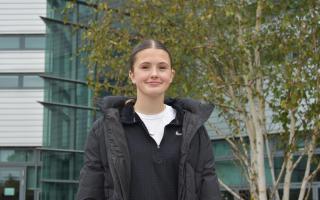 Sophie Dacombe, 17, helped Team GB's football team qualify for Tokyo 2025 Deaflympics.