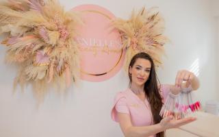 Danielle Smith, 35, from Darlington, who runs Danielle’s Beauty Room