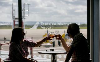 Teesside International Airport has been open since the '60s