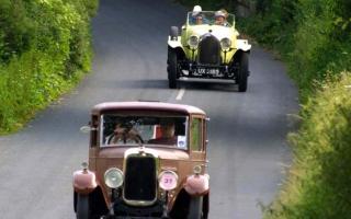 Scene from past Beamish Run staged over mainly rural roads in the region                 Picture: THE NORTHERN ECHO