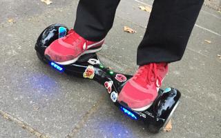 A hoverboard