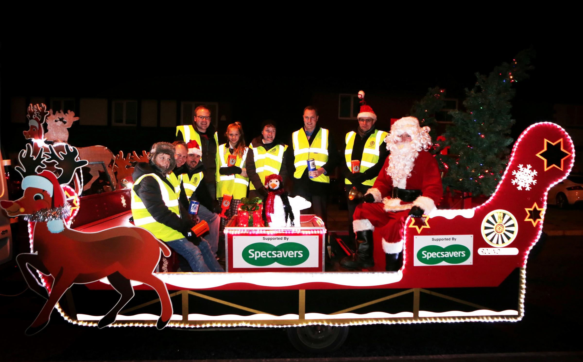 Follow The Santa Sat Nav To Catch Up, Hartlepool Round Table Santa Tour