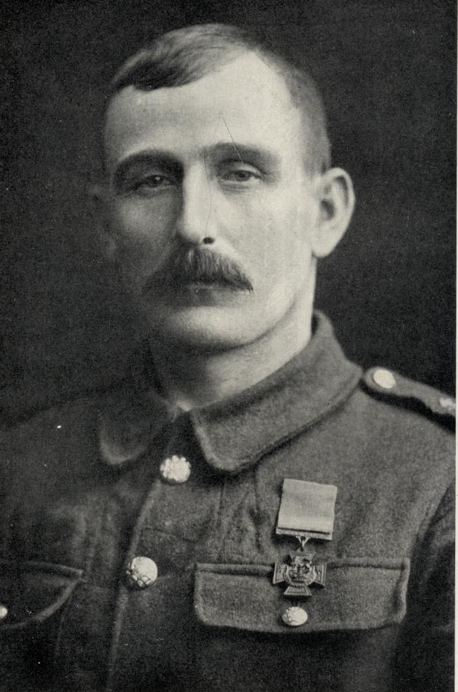Private Thomas Kenny, of the Durham Light Infantry, who won the Victoria Cross during the First World War and was honoured by his home village of Wheatley Hill 100 years on