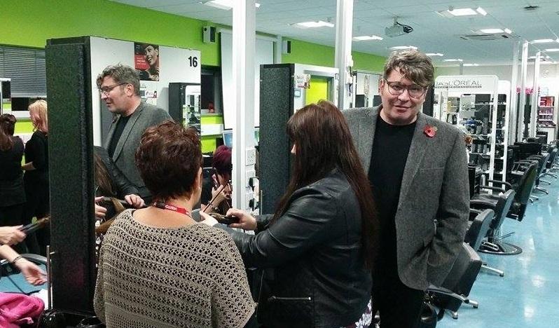 Hairdresser to the celebrities gives masterclass at Darlington College |  The Northern Echo