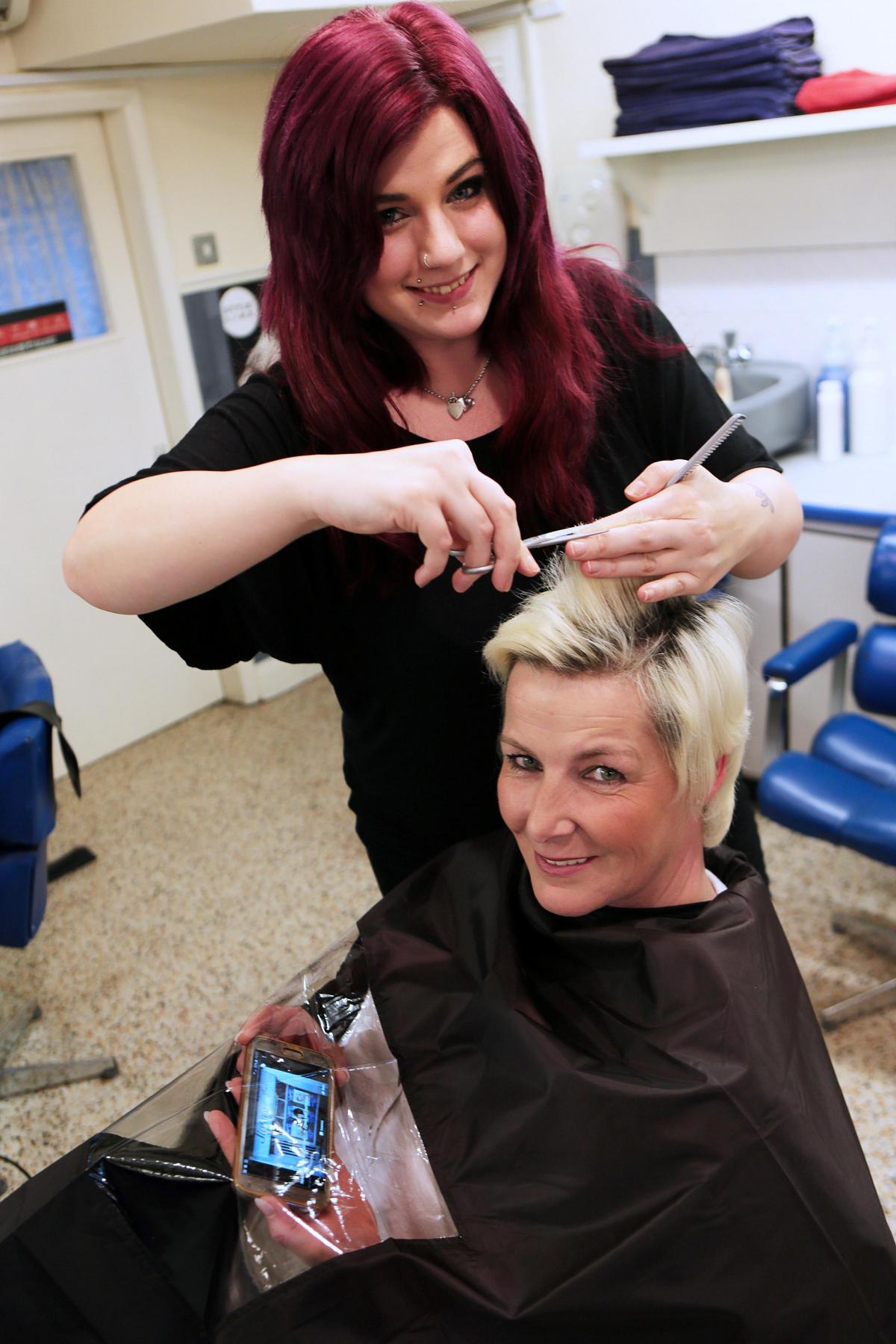 Trim Phone Darlington Hairdresser Moves With The Times With