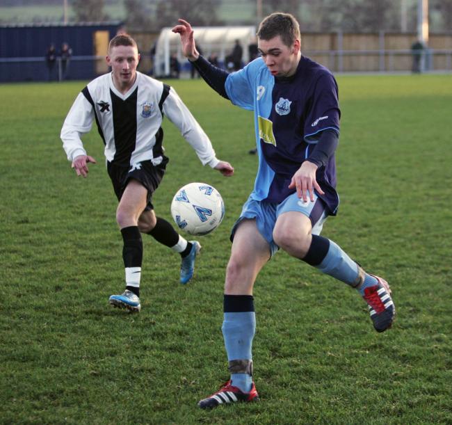 INJURED: Arran Wearmouth pictured in his days playing for Bishop Auckland