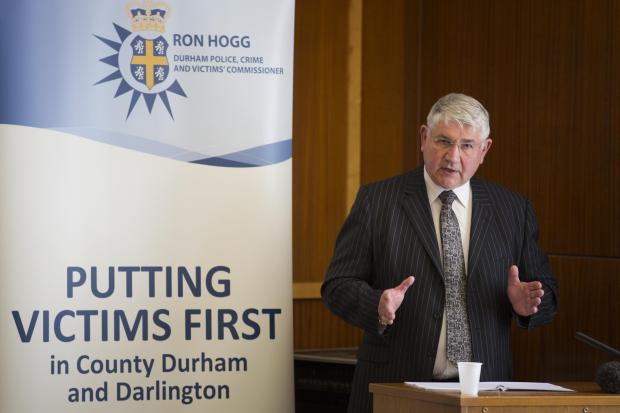 Ron Hogg says council budget cuts will lead to an increase in demand for the police.