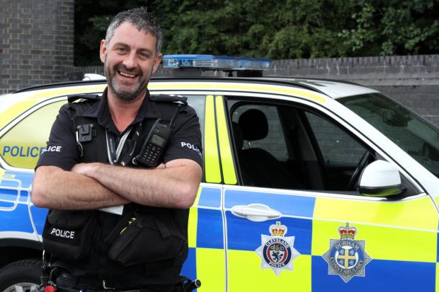 The Northern Echo: AWARD: Acting Inspector Dave Smith is to receive a Royal Humane Society certificate of commendation. Picture: GAVIN ENGELBRECHT