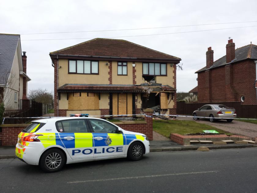 Third attack in two years on family home as horsebox rammed into house 