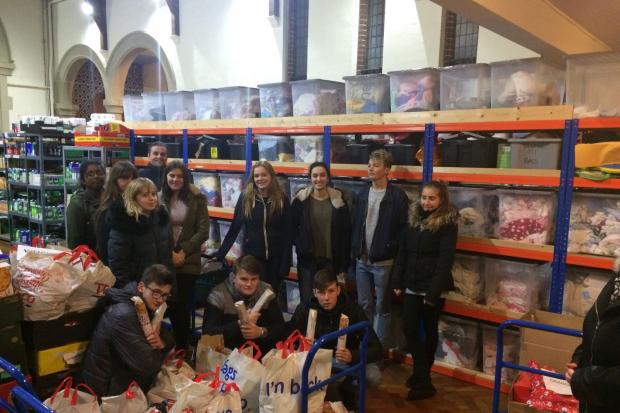 FOODBANK: Volunteers help out at Redcar Foodbank