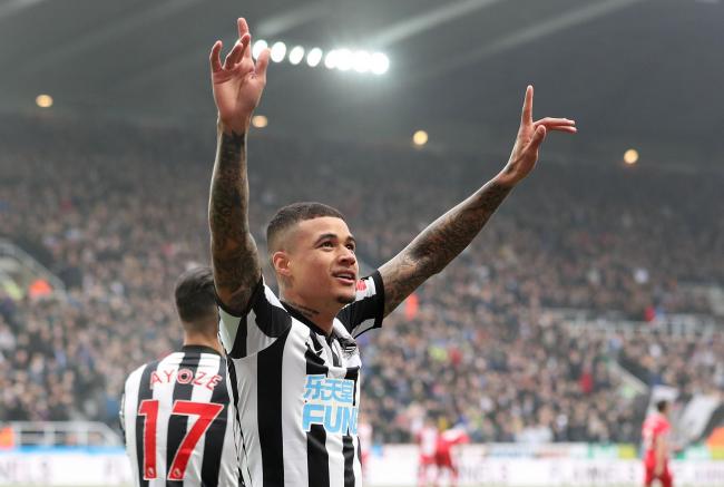 STAY OR GO? Newcastle United's Kenedy is a wanted man
