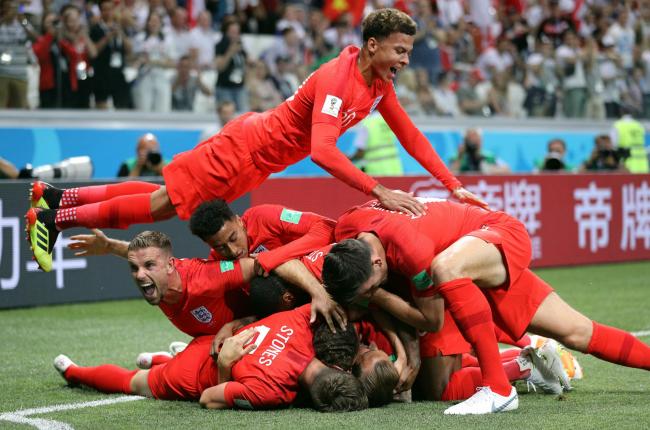 Letters: England footballers playing adult game of 'pile on' | The ...