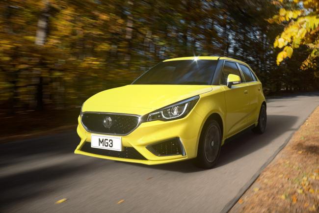 New car launch:  MG3 hits the road