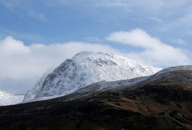 At 1345 metres above sea level, Ben Nevis is the highest mountain in the British Isles