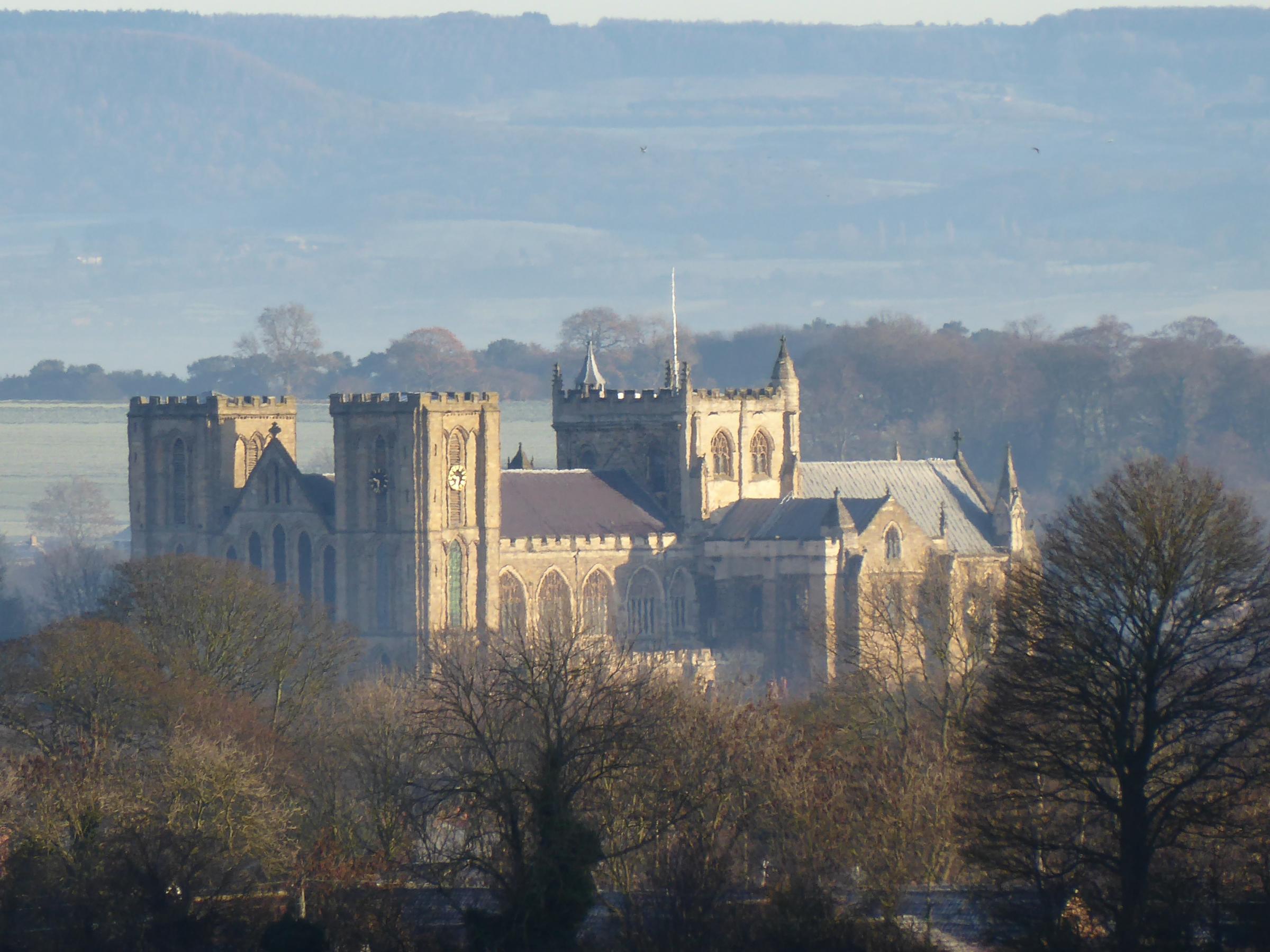 The plot centres around a Middle Ages monastery that stood on the site of Ripon Cathedral long before it was built Picture: HEATHER MIDDLETON