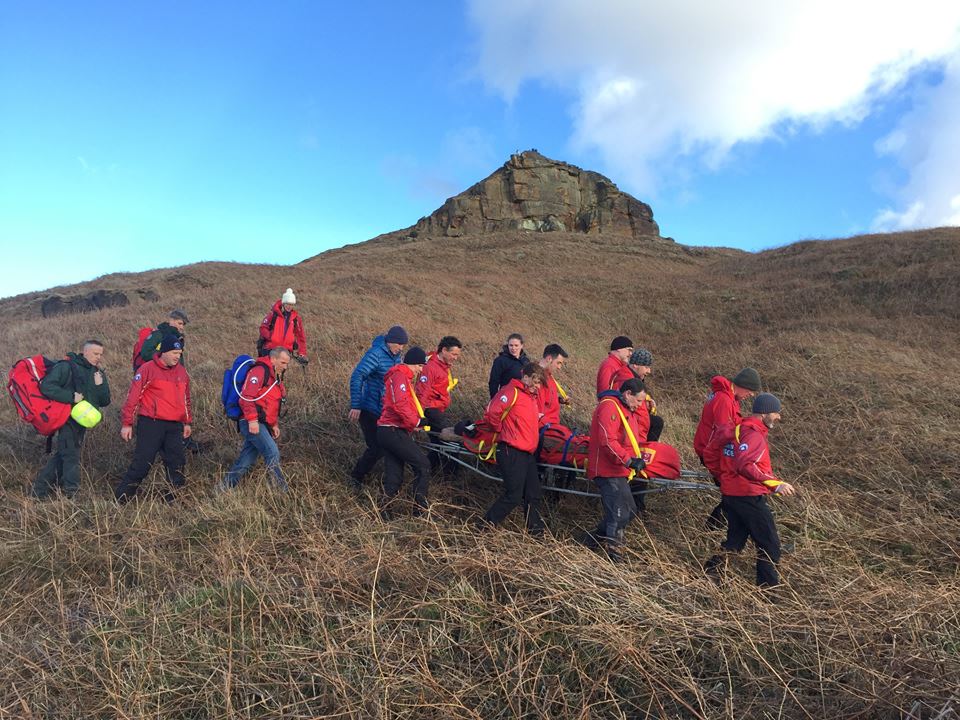 Woman with leg injury rescued from Roseberry Topping